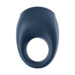 Satisfyer App Enabled Strong One Cock Ring Blue - Image 4