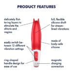 Satisfyer Power Flower Clitoral Vibrator - Image 3