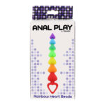 ToyJoy Rainbow Heart Anal Beads - Image 4