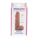 Prince Charming Life Like 6" Dildo. Real feel dildo perfect for beginners.