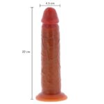 ToyJoy Get Real Silicone Foreskin Dong 8.5 Inches - Image 4