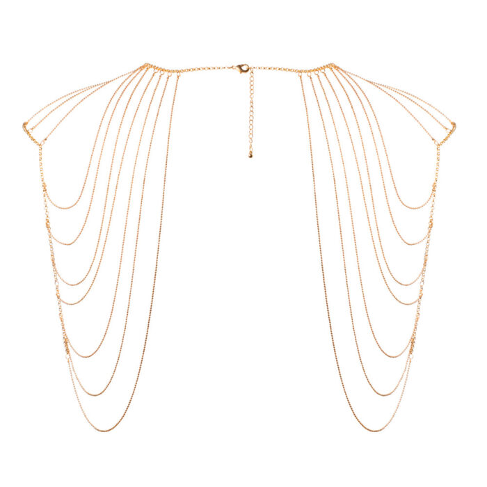 Bijoux Indiscrets Magnifique Shoulder Jewellery Gold - Image 1
