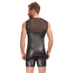 NEK Matte Look Shirt With Chest Harness Black - Image 2