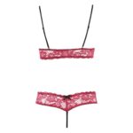 Cottelli Bra Set Open Cup and Crotchless Set - Image 4