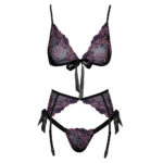 Kissable Embroidered Floral Bra Set - Image 3