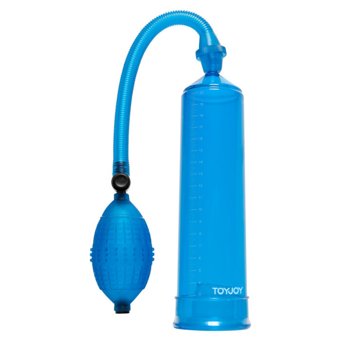 ToyJoy Rock Hard Stimulation Blue Power Penis Pump - Image 1