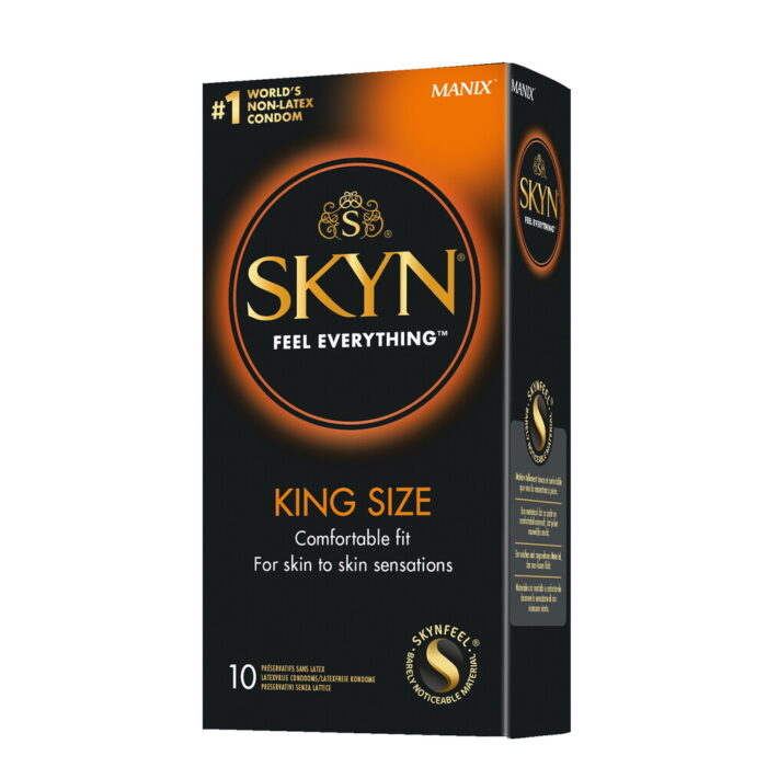 SKYN Latex Free Condoms King Size 10 Pack - Image 1