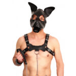 The Red Leather Puppy Dog Mask - Image 2