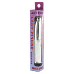 Lady Finger Mini Vibrator Silver - Image 2