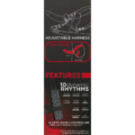 Double Thruster Vibrating Double Ended Dildo With Harness - Image 3