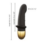 Dorcel Mini Lover 2 Rechargeable Vibrator Black - Image 4