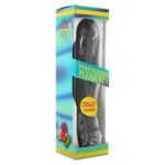 Jelly Vibrator 8.5 Inches Black - Image 2