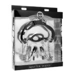 Mutiny Silicone O Ring Gag Plus Nipple Clamps - Image 3