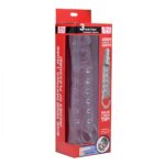 Size Matters 3 Inch Clear Penis Extender Sleeve - Image 4