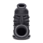 Master Series Dark Chamber Silicone Chastitys Cage - Image 3
