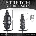 Ass Puffer Nubbed Inflatable Anal Plug - Image 4