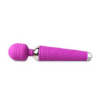 10 Speed Purple Rechargeable Magic Wand - Image 2