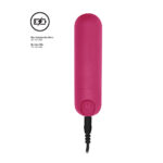 10 speed Rechargeable Bullet Pink - Image 4