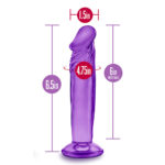 B Yours Sweet N Small 6 Inch Purple Dildo - Image 3