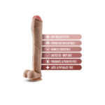Dr. Skin Mr. Ed 13 Inch Dildo With Balls - Image 3