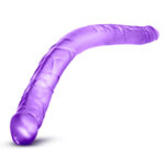 B Yours 16 Inch Purple Double Dildo - Image 2