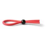 Red Adjustable Cock Ring - Image 2