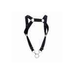 Male Basics Dngeon Straight Back Harness With Cock Ring - Image 3