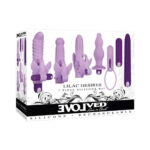Evolved Lilac Desires Silicone Rechargeable Butterfly Kit - Image 4