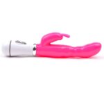 Slim GSpot Twelve Speed Rabbit Vibrator Neon Pink - Image 2