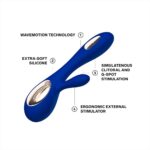 Lelo Soraya Wave Dual Action Vibrator Midnight Blue - Image 2