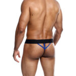 Male Basics Neon Thong Blue - Image 2