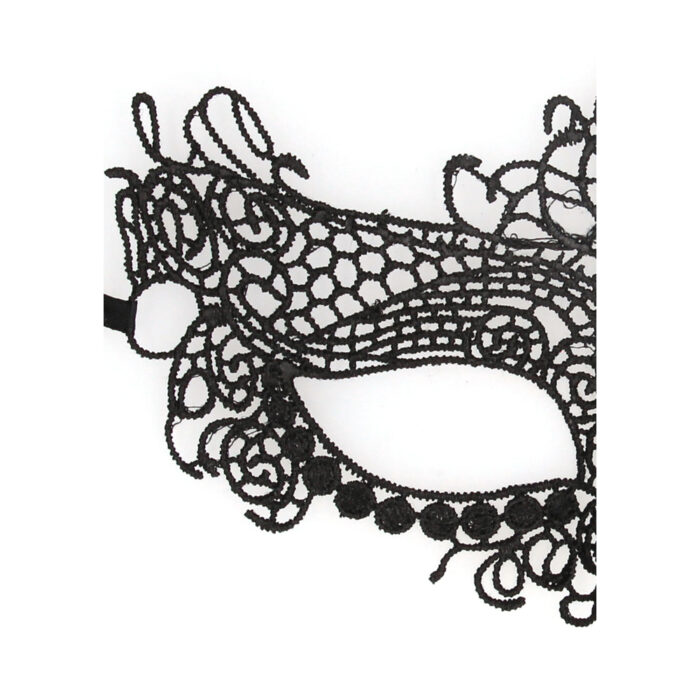 Ouch Queen Black Lace Mask - Image 2