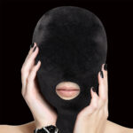 Ouch Velvet Mask With Mouth Opening - Image 3
