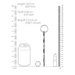 Ouch Urethral Sounding Steel Dilator With Ring - Image 2