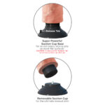 King Cock Vibrating With Balls 9 Inches - Image 3