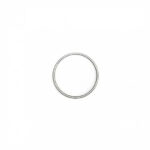 Stainless Steel Solid 0.5cm Wide 30mm Cock Ring - Image 2