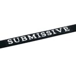 Black Silicone Submissive Collar - Image 3