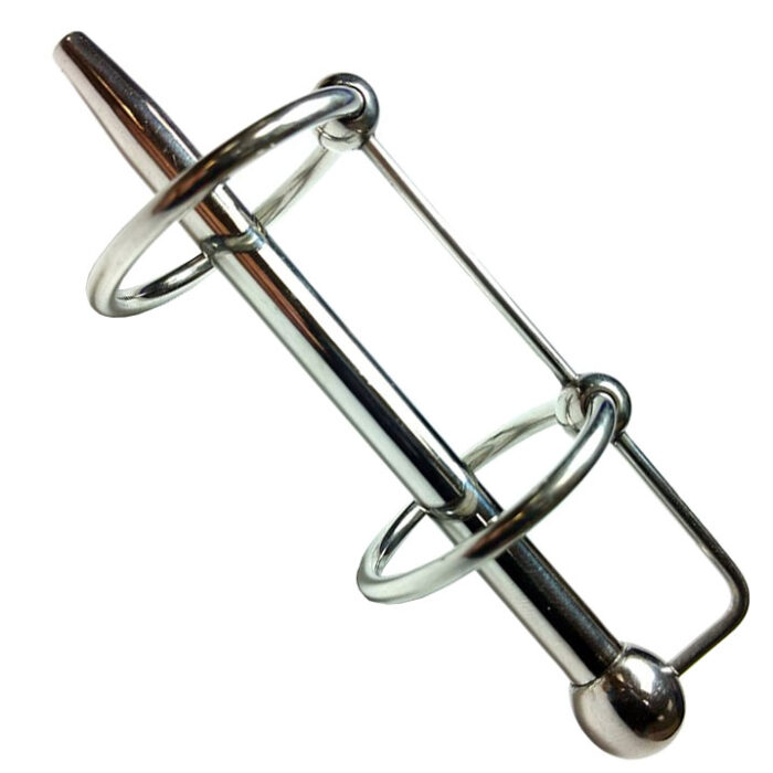 Rouge Stainless Steel Double Ring Sperm Stopper - Image 1