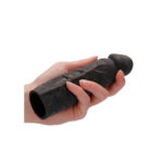 RealRock 7 Inch Penis Sleeve Black - Image 4