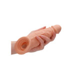RealRock 9 Inch Penis Sleeve Flesh Pink - Image 4