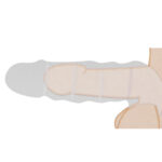 RealRock 9 Inch Penis Sleeve Flesh Tan - Image 3