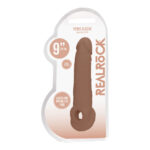 RealRock 9 Inch Penis Sleeve Flesh Tan - Image 4