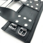 The Red Deluxe Leather Suspension Handcuffs - Image 4