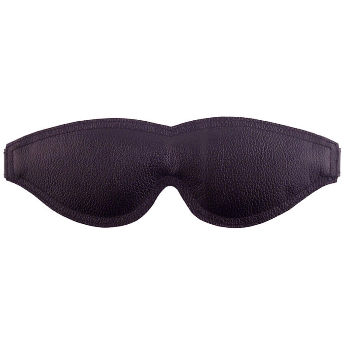 Rouge Garments Large Black Padded Blindfold - Image 1