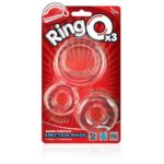Screaming O RingO x3 Clear Cock Rings - Image 2