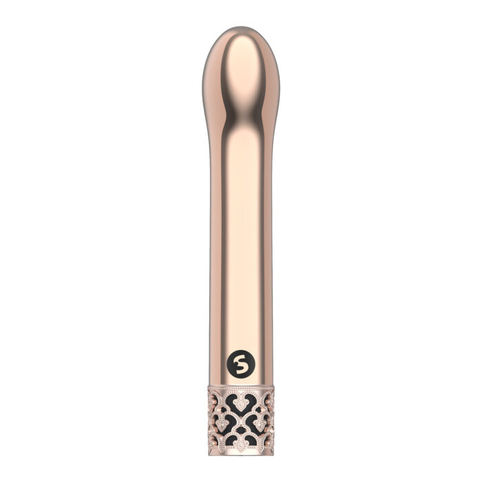 Royal Gems Jewel Rechargeable G Spot Bullet Rose Gold - Image 2