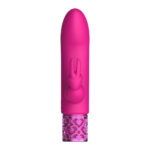 Royal Gems Dazzling Rechargeable Rabbit Bullet Pink - Image 2
