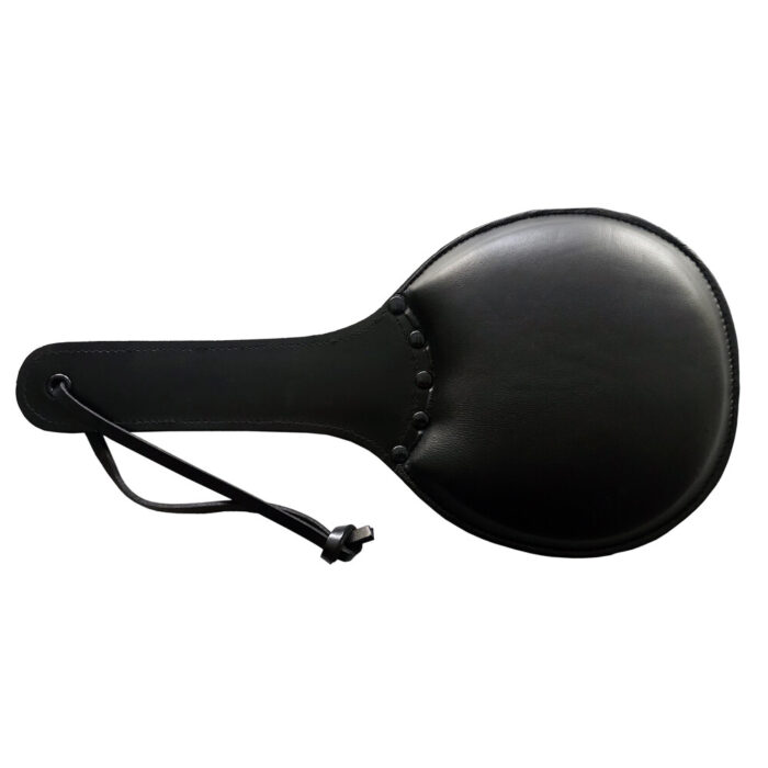 Rouge Leather Padded Ping Pong Paddle - Image 1
