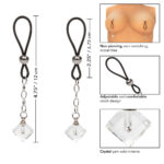 Nipple Play NonPiercing Nipple Jewellery Crystal Gem - Image 2