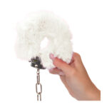 Ultra Fluffy Furry Cuffs White - Image 3